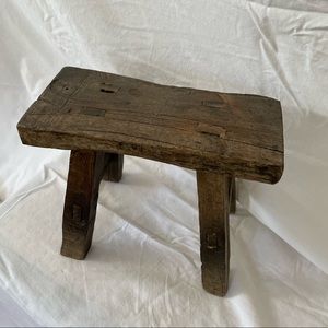 Decorative Mini Antique Stool